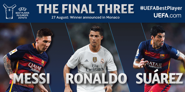 Top3 cầu thủ xuất sắc nhất Champions League