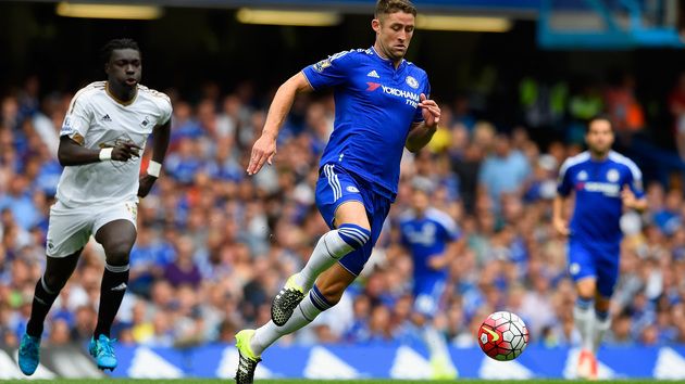 Gary Cahill thất vọng sau trận hoà trên sân nhà