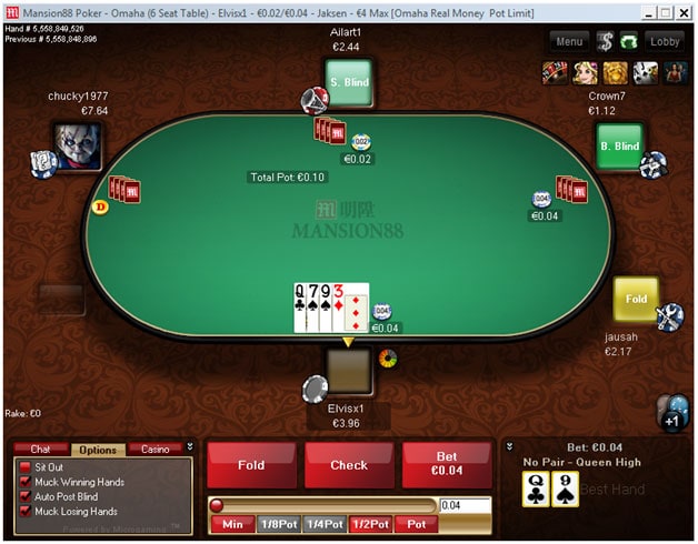 cách chơi Omaha Poker