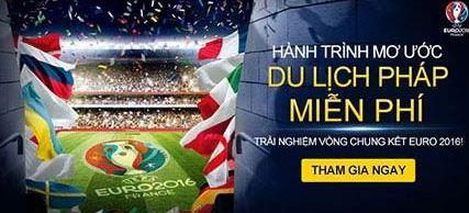 du lịch xem trận chung kết EURO 2016 cùng M88