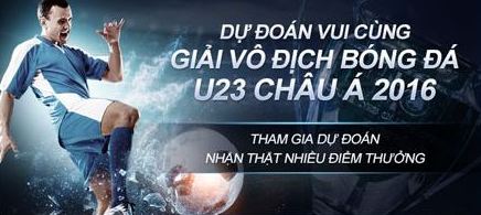 M88 DỰ ĐOÁN VUI GIẢI VÔ ĐỊCH BÓNG ĐÁ U23 CHÂU Á 2016