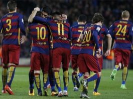 Messi ghi bàn thắng thứ 300 cho Barca