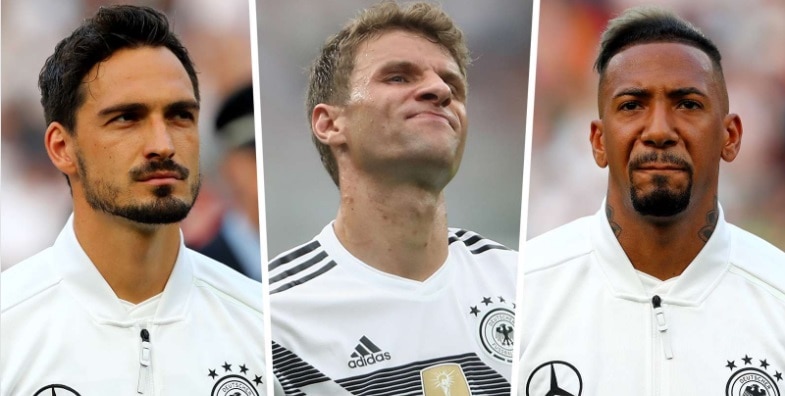 Boateng, Hummels & Muller đều bị Đức trục xuất khi Low đưa ra thông báo đáng kinh ngạc