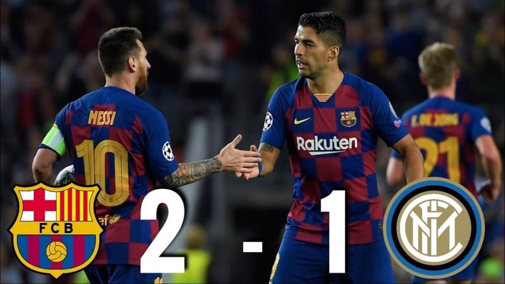 Barca vs Inter Milan