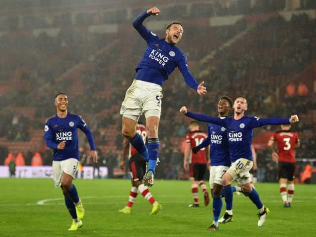 Leicester chiến thắng 9-0 trước Southampton