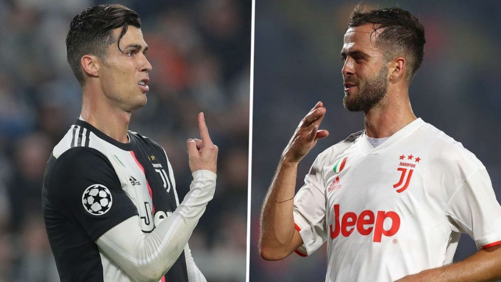 Cristiano Ronaldo vs Miralem Pjanic