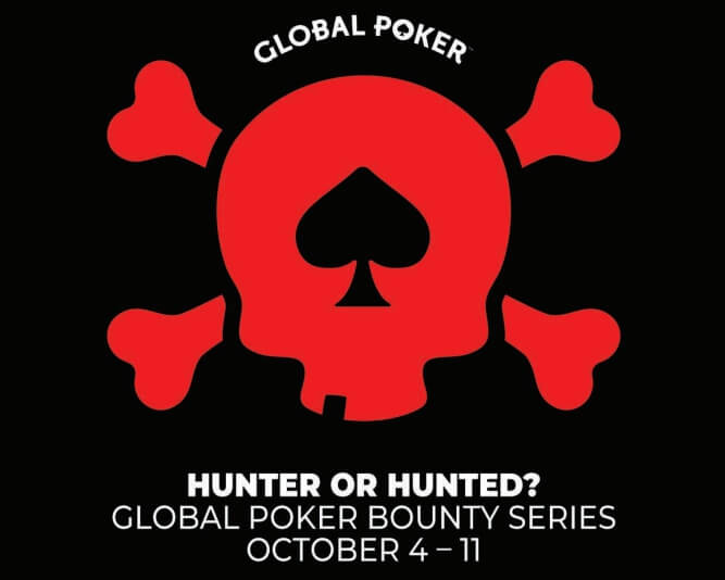 Giải đấu trực tuyến Global Poker Bounty Series diễn ra từ ngày 4-11 tháng Mười