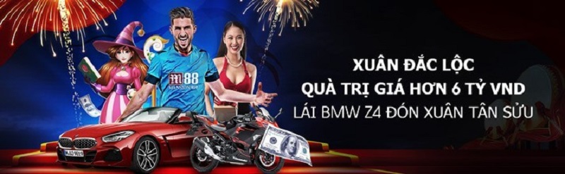 M88 li xi dau nam