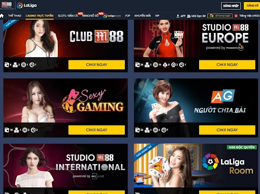 Live Baccarat – Baccarat trực tiếp M88
