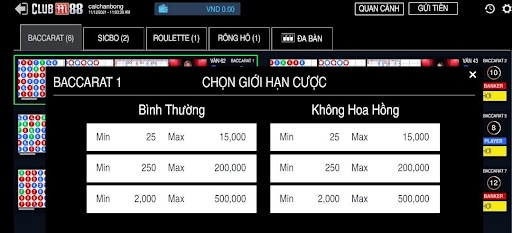 Online Baccarat – Baccarat trực tuyến M88